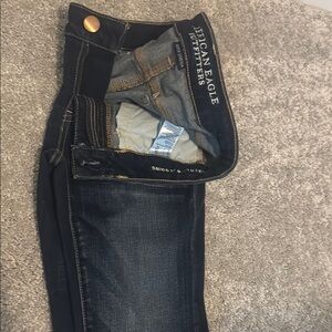 American Eagle Outfitters Men's Dark Wash Jeans